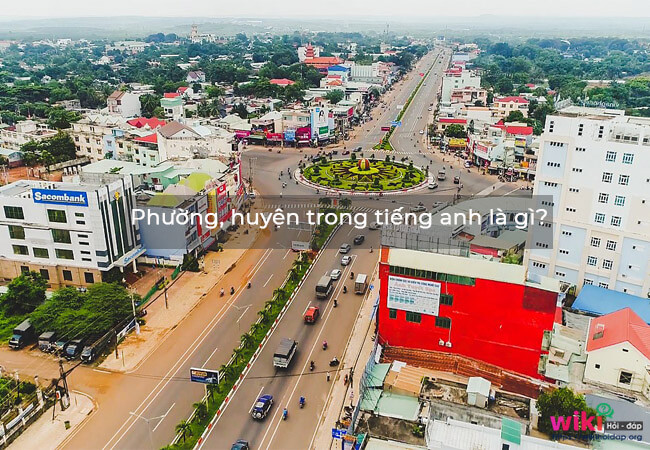 huyện trong tiếng Anh