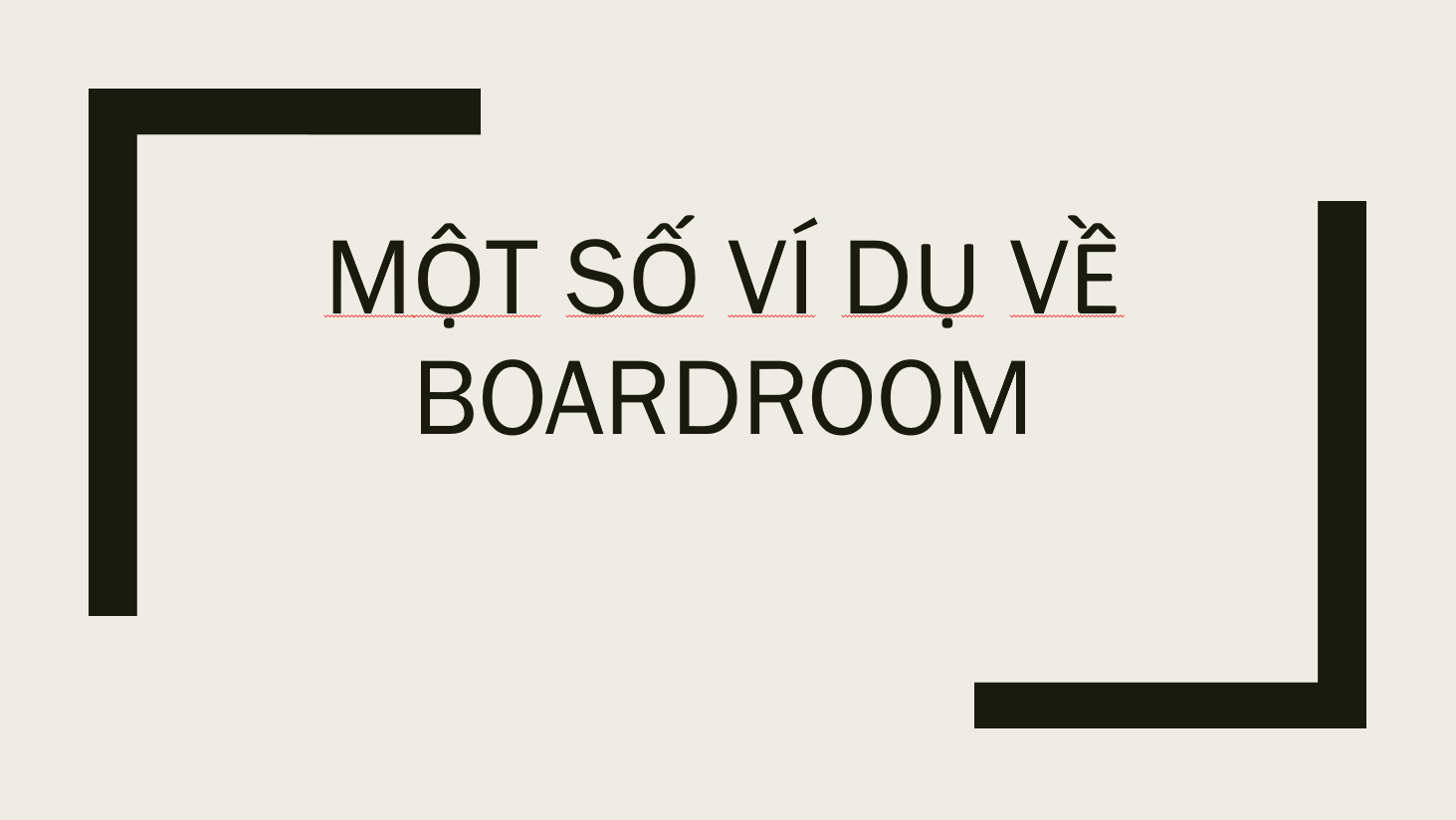 boardroom là gì