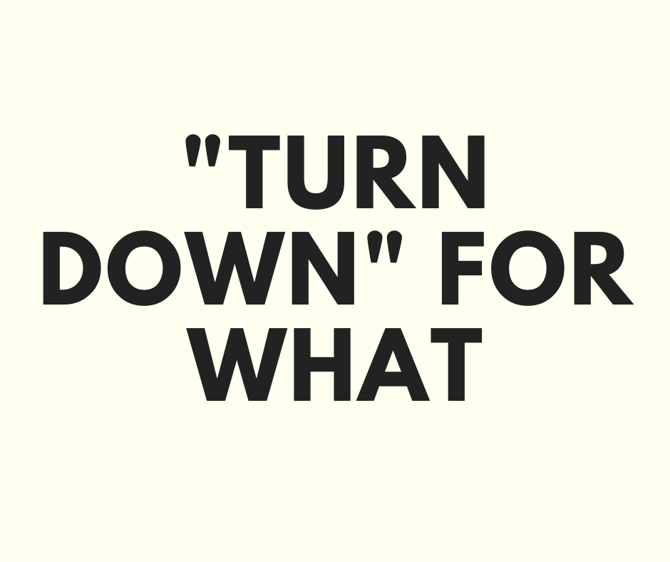 turn down là gì