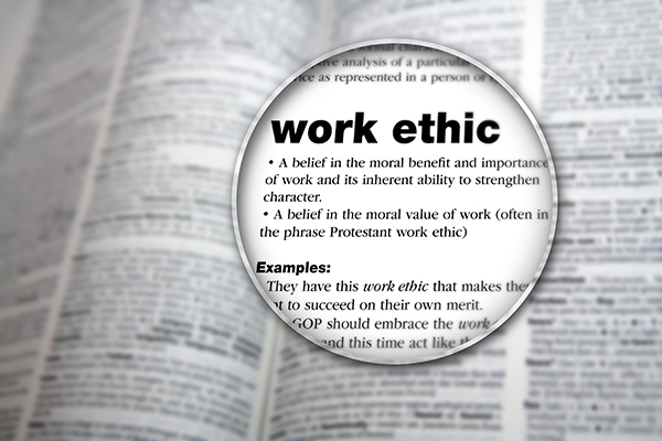 work ethic trong tiếng Anh