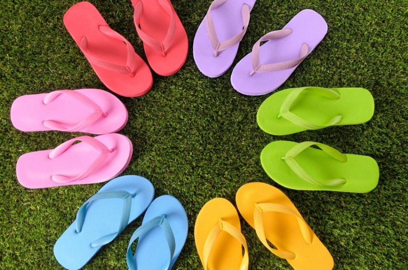 flip flop trong tiếng Anh