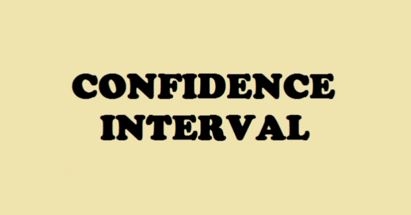 confidence interval là gì