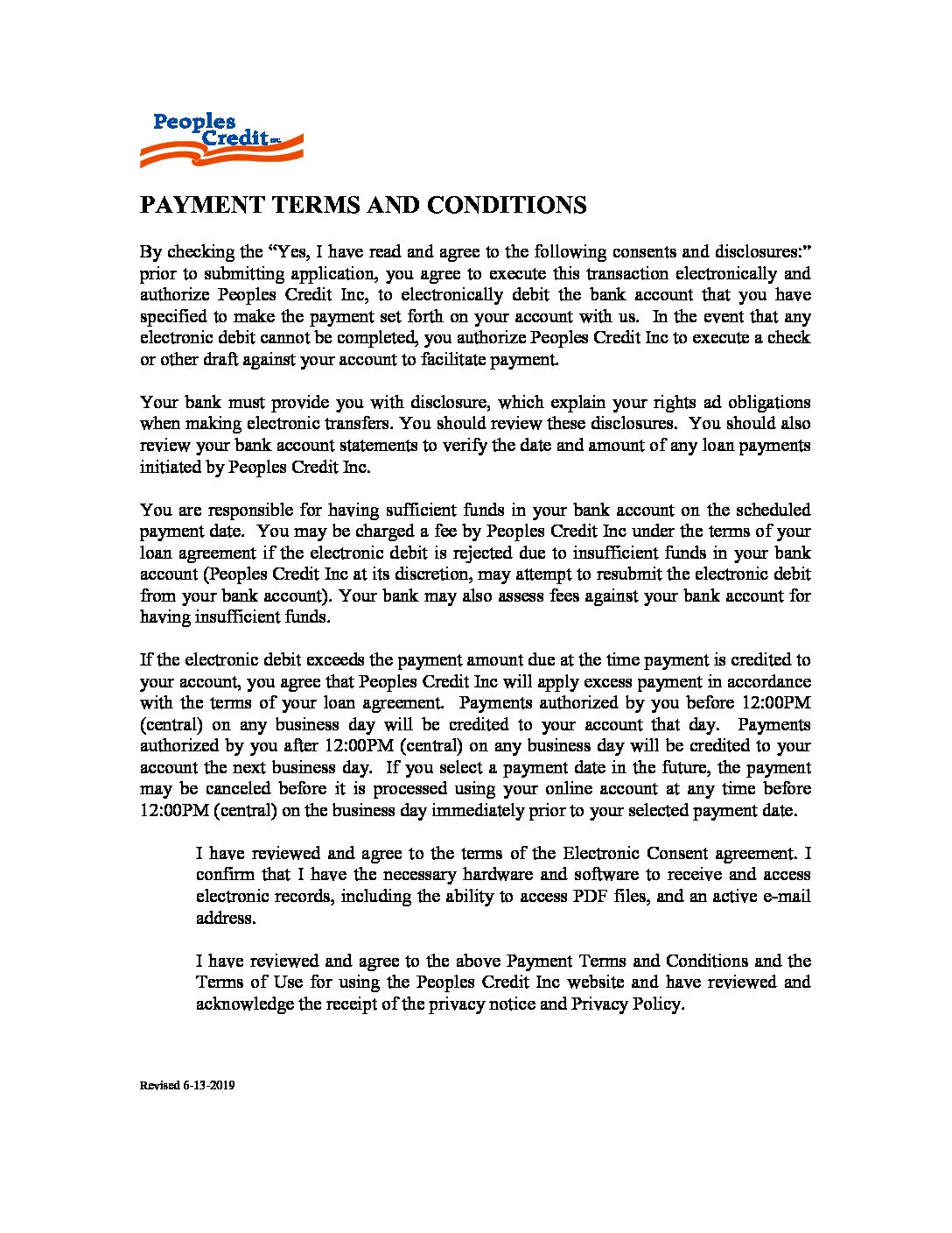 terms and conditions là gì