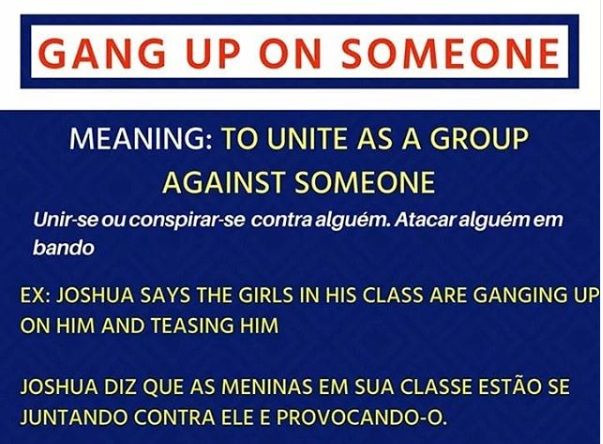 gang up là gì