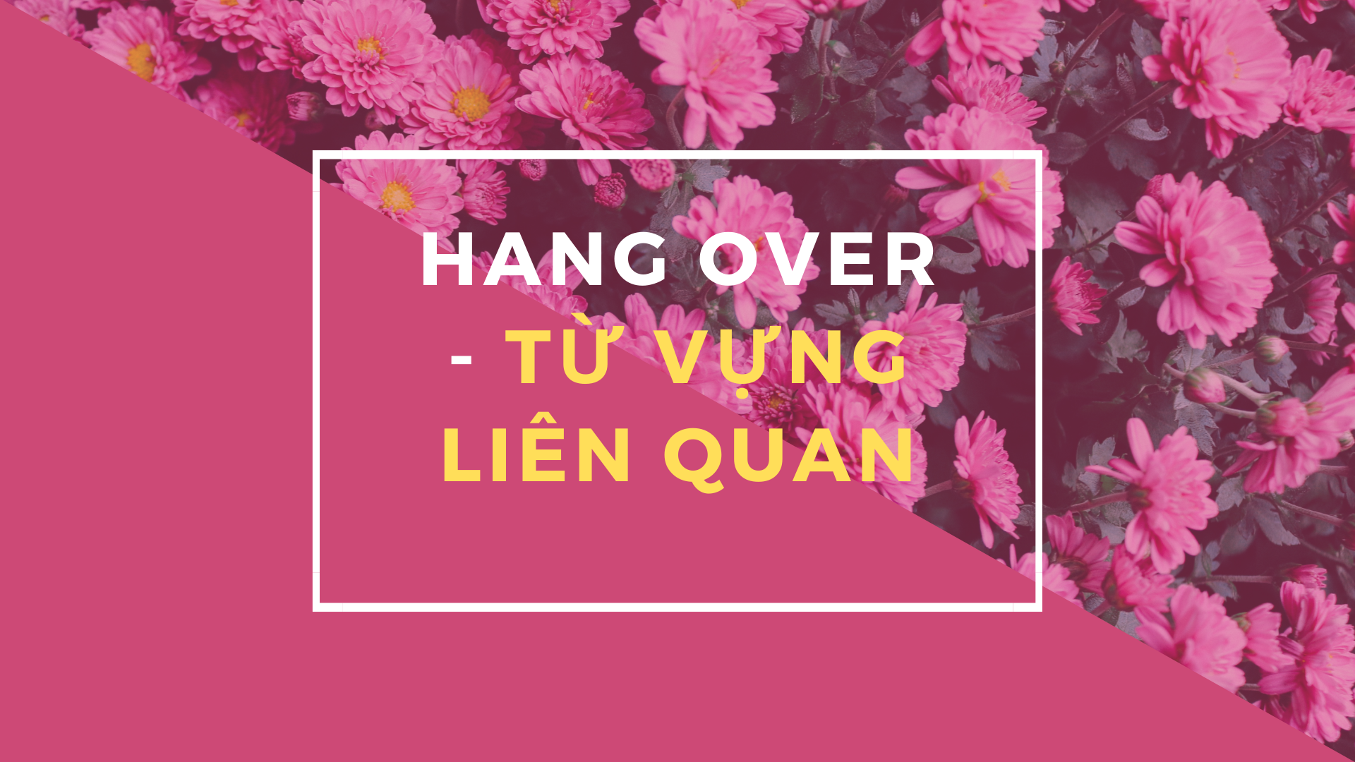 hang over là gì