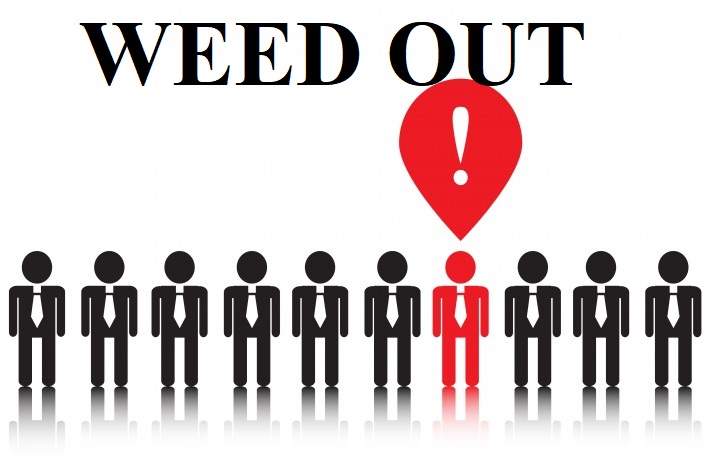 weed out