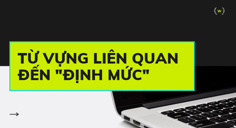 định mức tiếng anh là gì