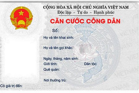 căn cước công dân tiếng anh là gì