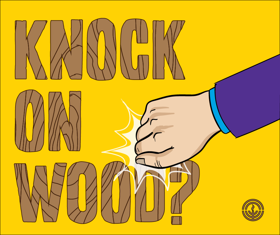 Knock on Wood Эми Стюарт. Touching Wood Superstition. Lucky to knock