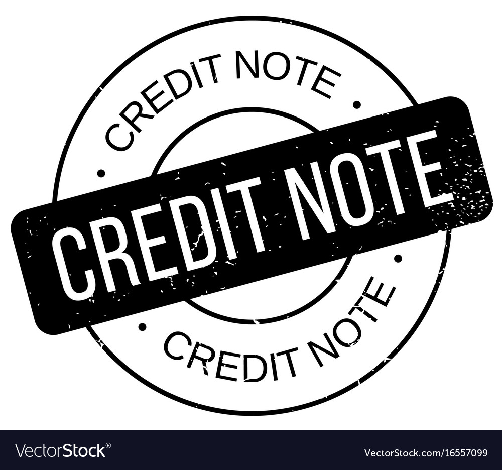 credit note là gì