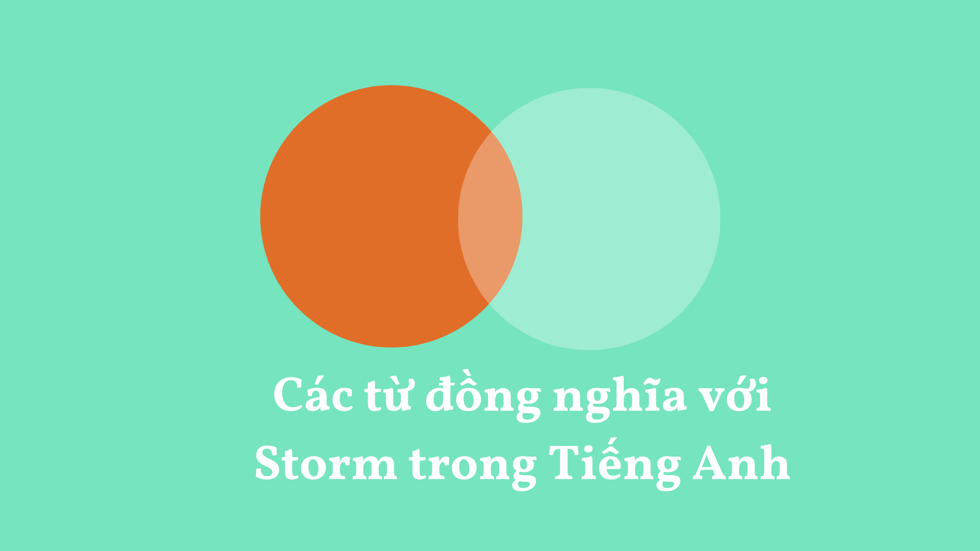 bão tiếng anh là gì