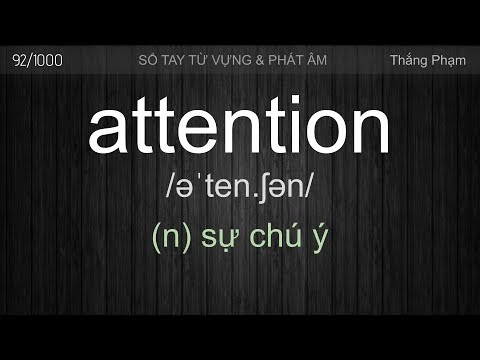 attention là gì
