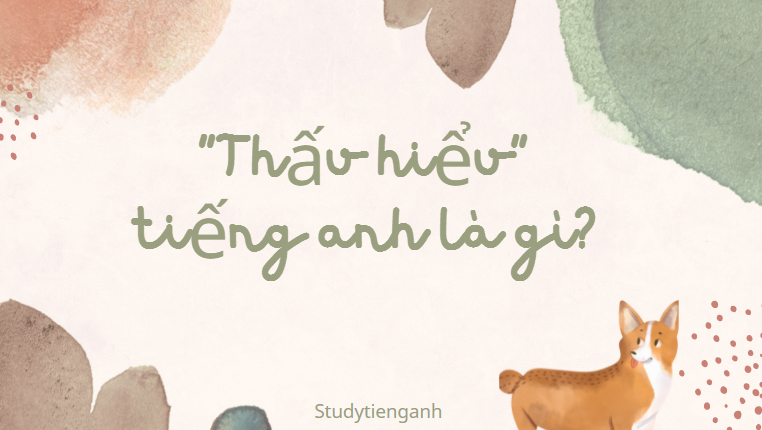 thấu hiểu tiếng anh là gì