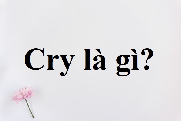 cry là gì