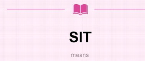 Cấu Trúc và Cách Dùng từ Sit trong câu Tiếng Anh