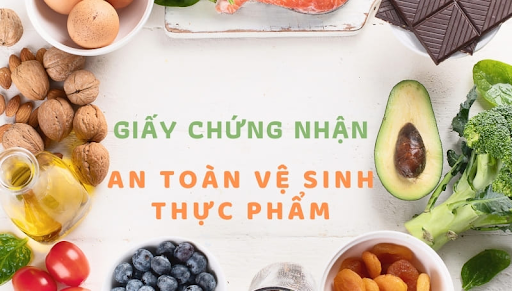 giấy chứng nhận vệ sinh an toàn thực phẩm tiếng anh là gì