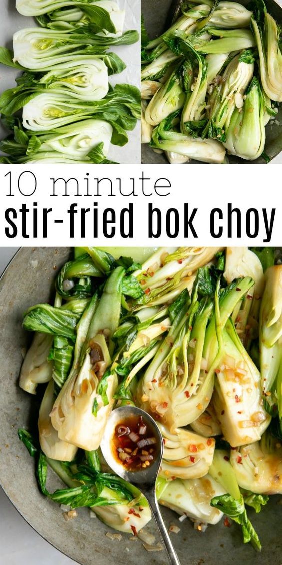 bok choy tiếng anh là gì