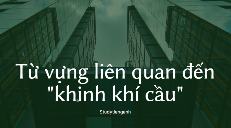 khinh khí cầu tiếng anh là gì