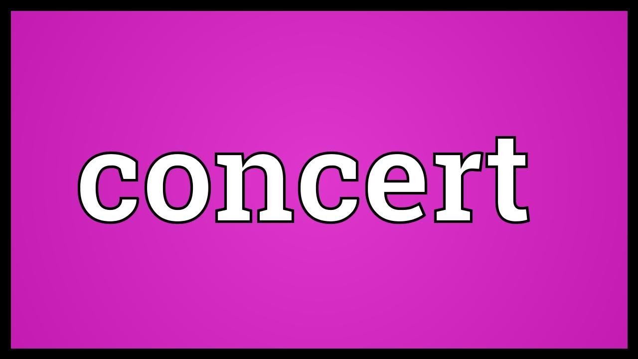 concert là gì