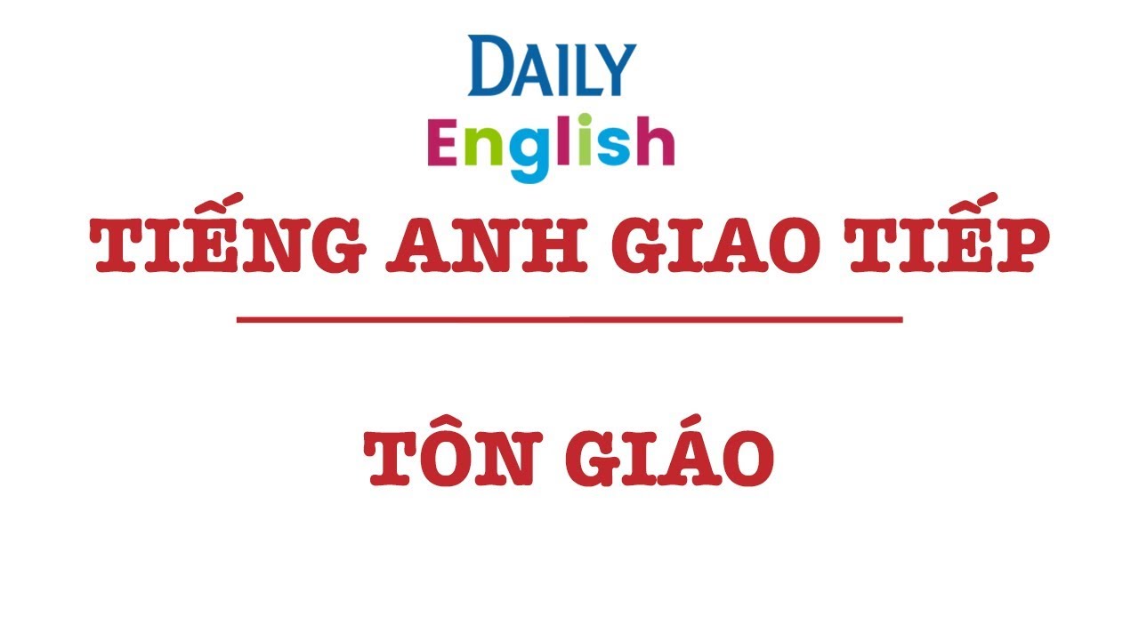 tôn giáo tiếng anh là gì