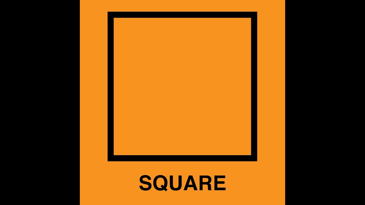 hình vuông tiếng anh là gì