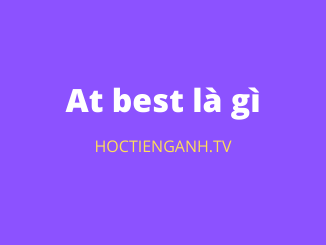 at best là gì