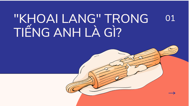 khoai lang tiếng anh là gì