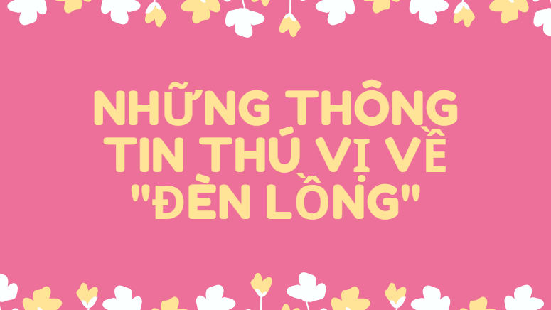 lồng đèn tiếng anh là gì