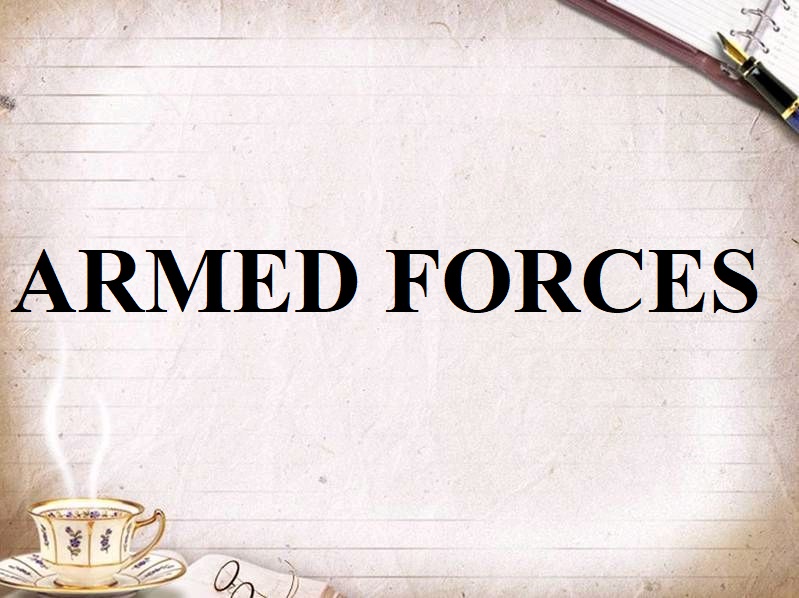 armed forces là gì