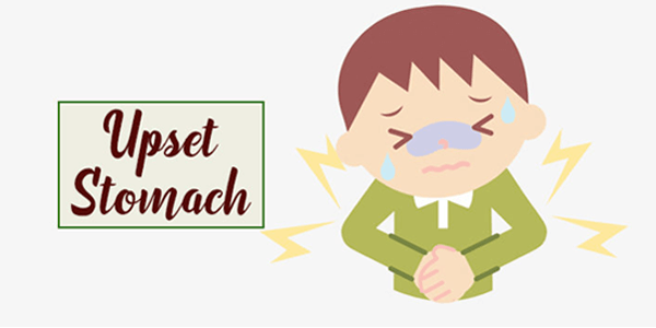 upset stomach là gì