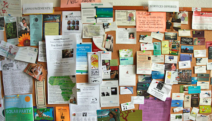 bulletin board là gì