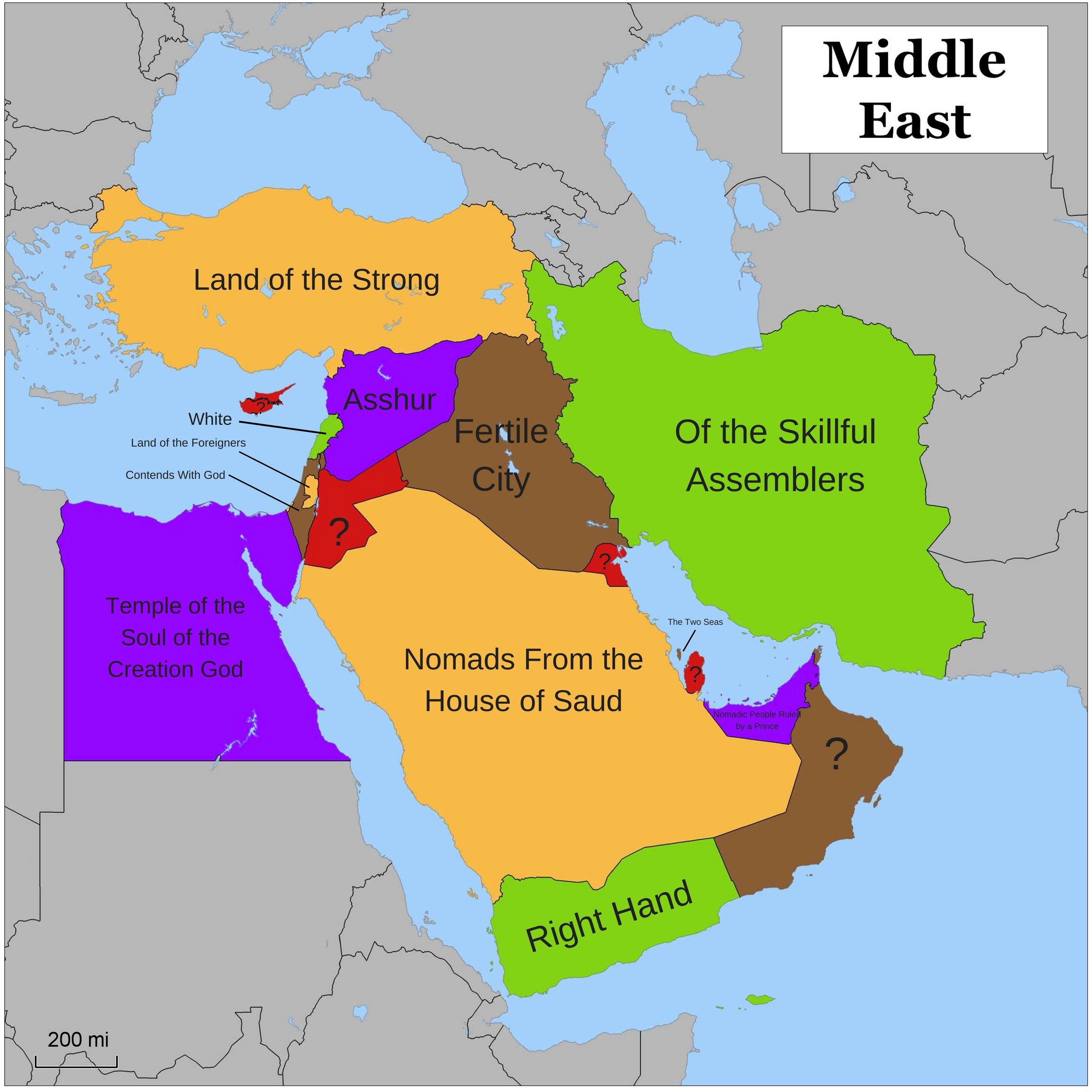 middle east là gì