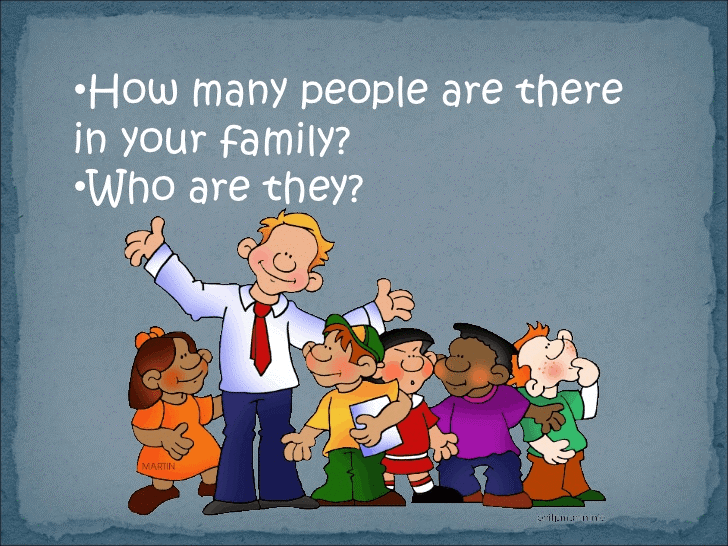 how many peoples are there in your family