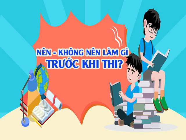 trước khi đi thi nên làm gì để may mắn