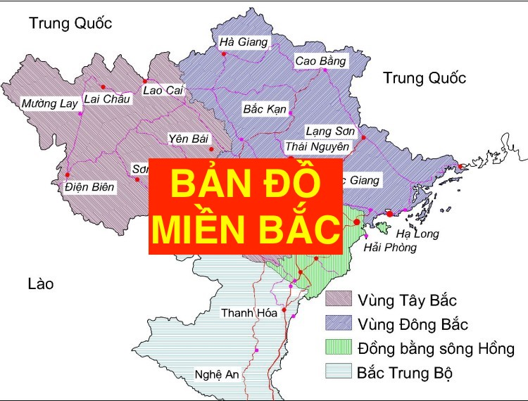 miền bắc có bao nhiêu tỉnh