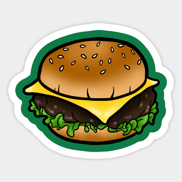 hình vẽ sticker đồ ăn