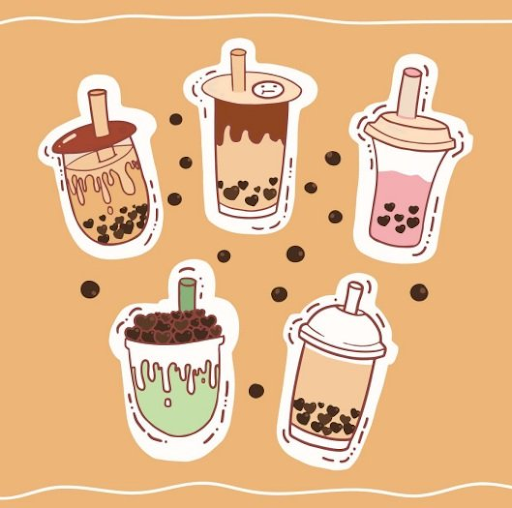 Sưu Tầm] 100+ Hình Vẽ Sticker Cute Trà Sữa Cực Hot Cho Bạn Tham Khảo