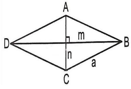 công thức tính đường chéo hình vuông