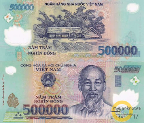 tiền 500 nghìn ra đời năm nào