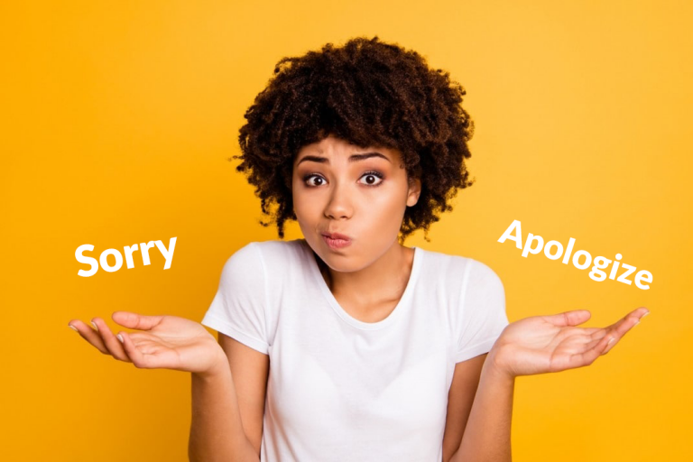 cấu trúc apologize