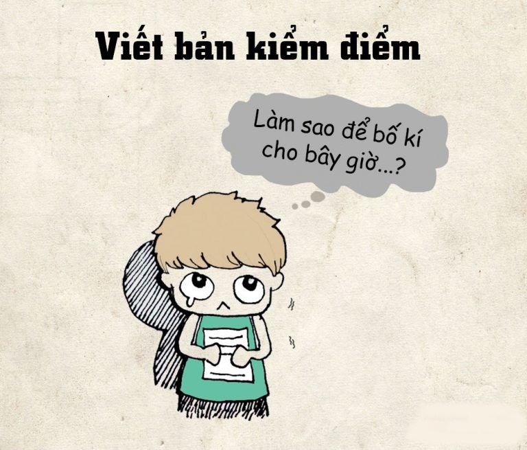 cách viết bản kiểm điểm