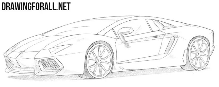 Vẽ một chiếc siêu xe Lamborghini  YouTube