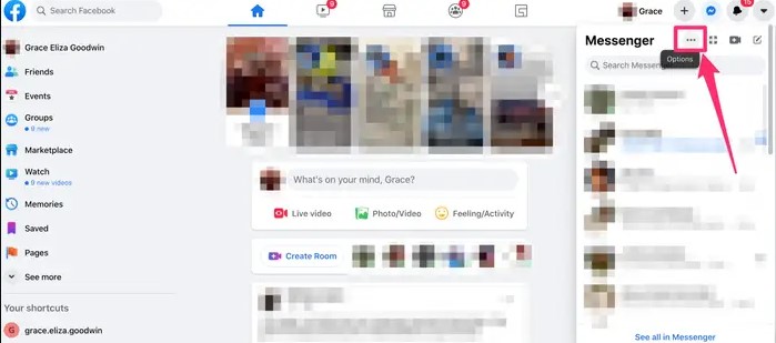 tắt trạng thái online trên facebook