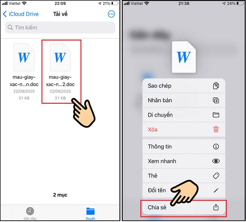 cách gửi file word qua messenger