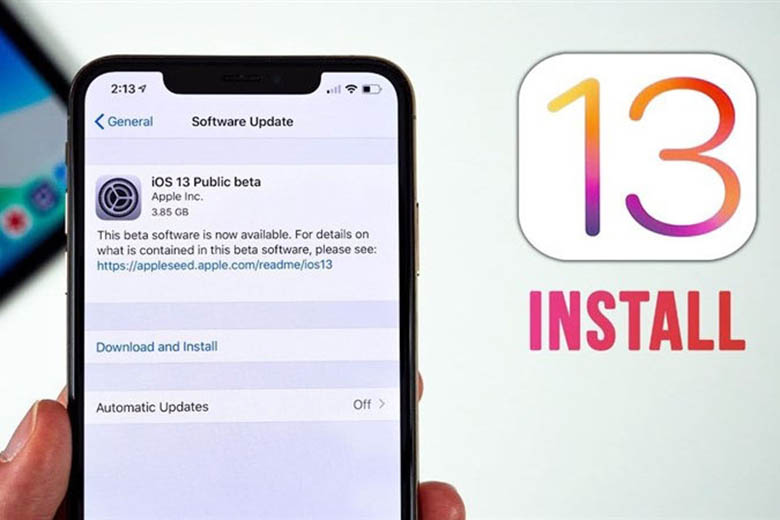 cập nhật ios 13 cho iphone 6