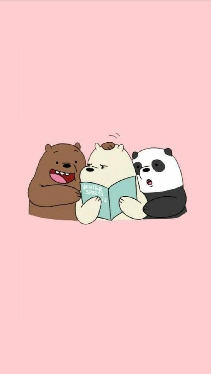 Bộ Hình nền We Bare Bear gấu trắng  Cute blue wallpaper Cute emoji  wallpaper Cute cartoon wallpapers