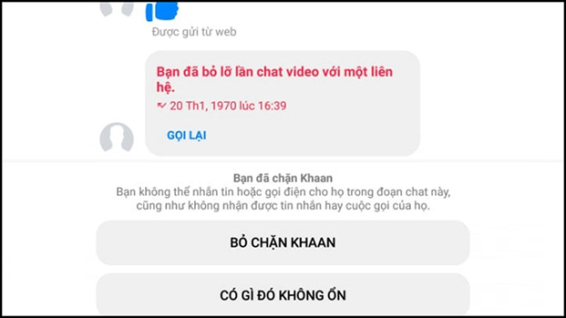 cách nhắn tin trên facebook khi bị chặn