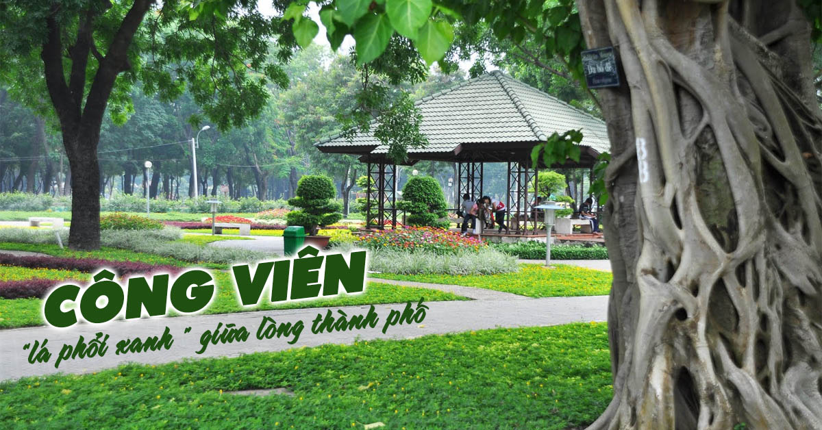 công viên lớn nhất sài gòn