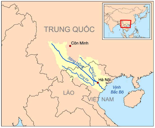 sông lô thuộc lưu vực hệ thống sông nào