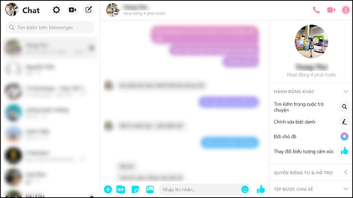 cách đăng nhập messenger